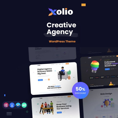 Xolio – Creative Agency & Portfolio WordPress Theme