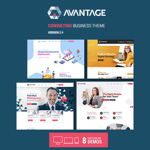 Avantage – Business Consulting WordPress Theme