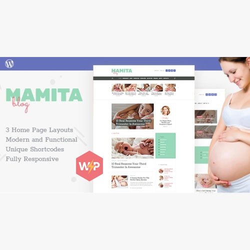 Mamita | Pregnancy & Maternity Cinique Blog WordPress Theme