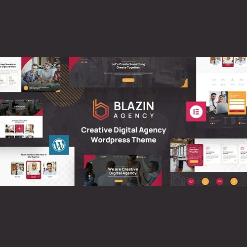 Blazin Agency | Creative WordPress Theme